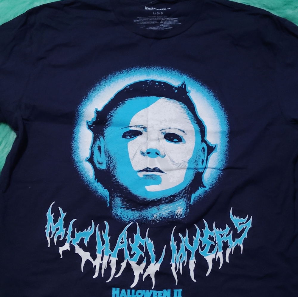 Halloween II Michael Myers Graphic Tee EUC